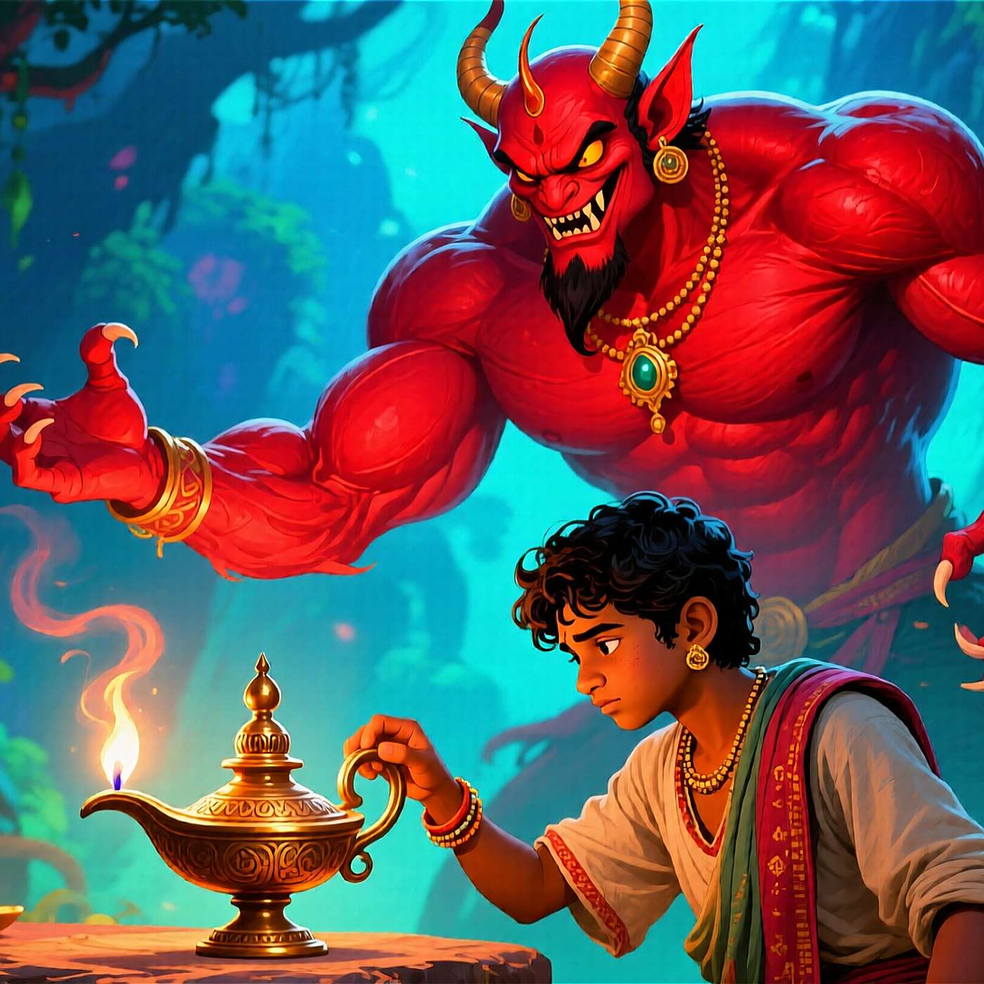 Aladdin and the Wonderful Lamp episode artwork