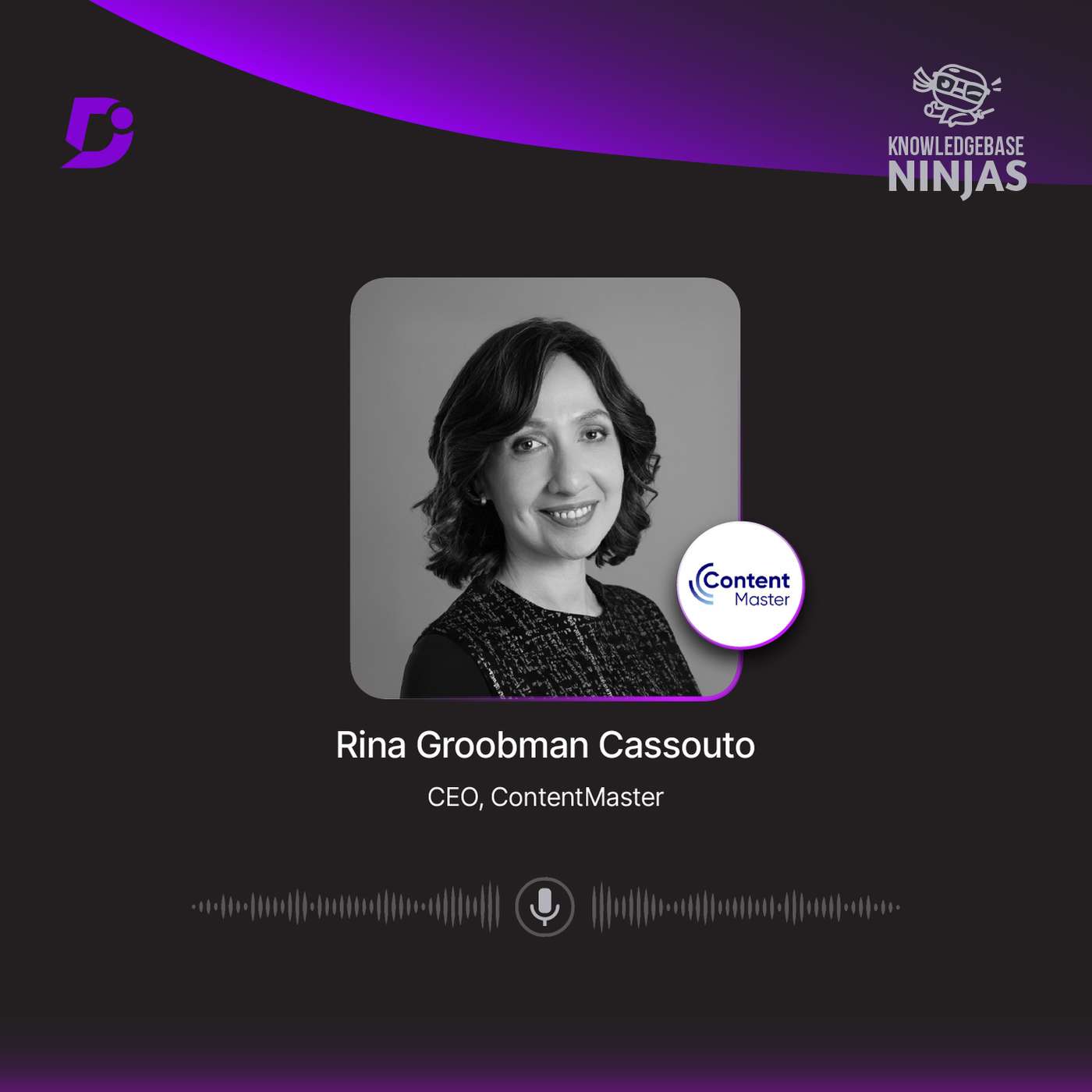Information Architecture Is the Future of Tech Writing by Rina G, ContentMaster episode artwork