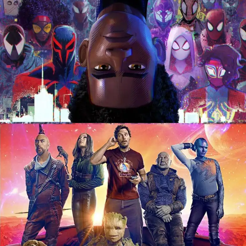 Guardians of the Galaxy Vol. 3, Spider-Man: Across the Spider-Verse
