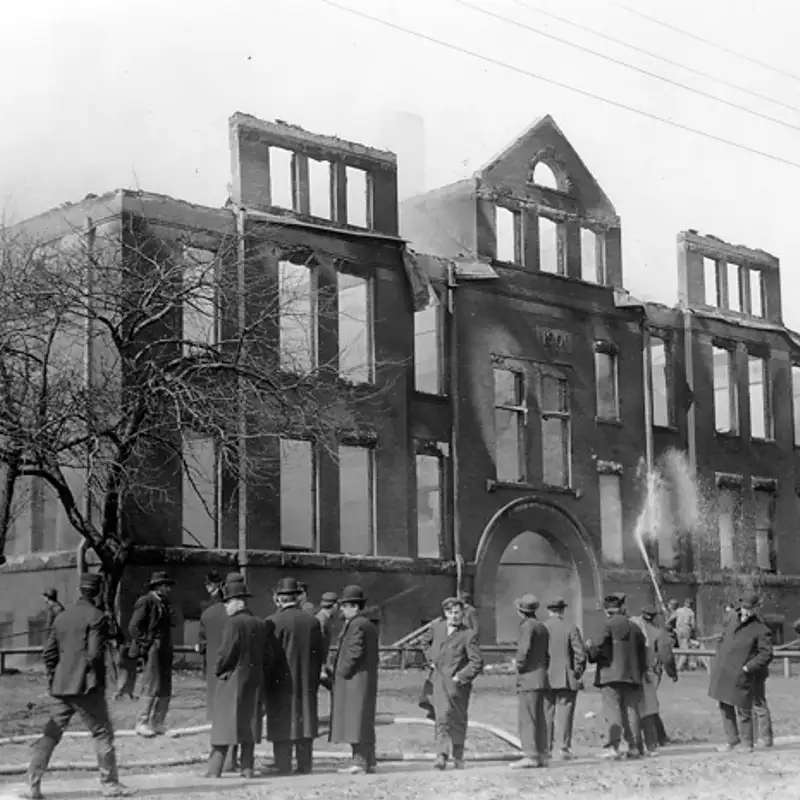 Lake View School, Collinwood Ohio, Part 3: A Village on Fire