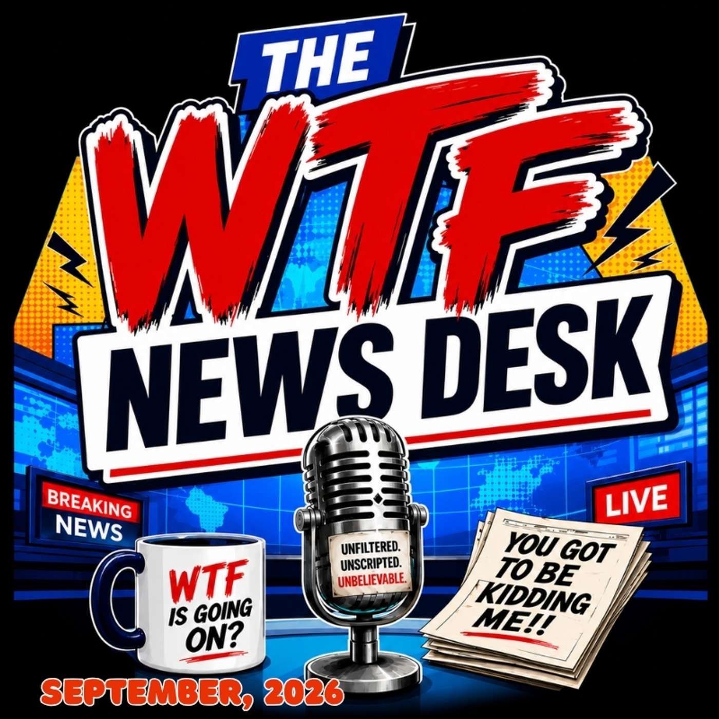 THE WTF News Desk September, 2026 episode artwork