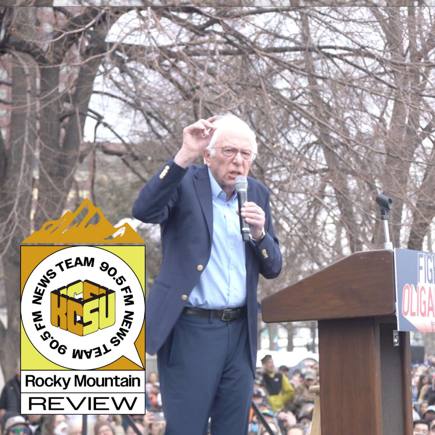 Coach Niko Medved leaves CSU, Bernie Sanders visits Northern Colorado, Portrait of President Trump removed in Colorado Capitol episode artwork