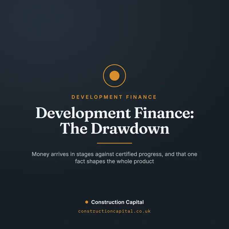Development Finance: The Drawdown, Stage by Stage