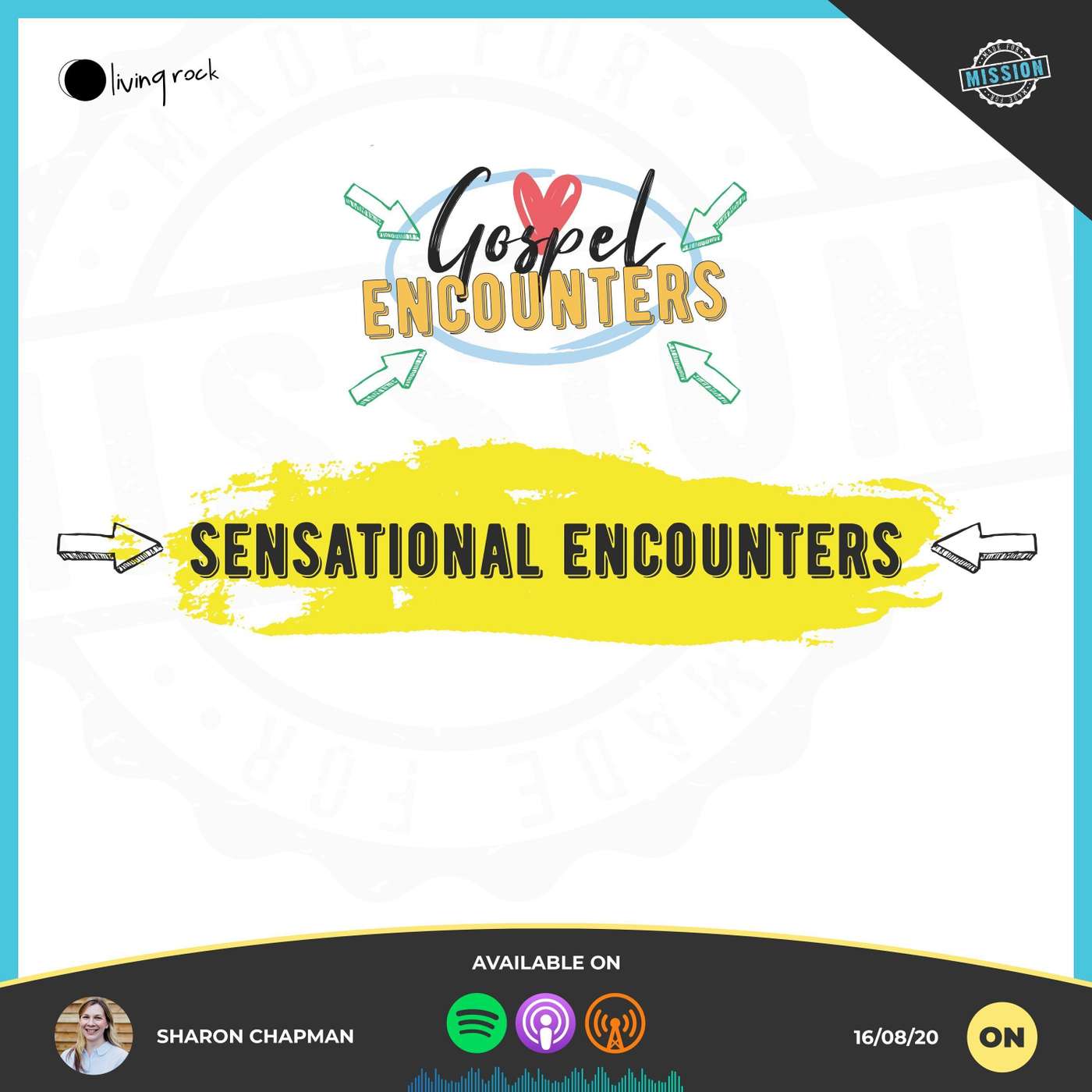 Sensational Encounters | Sharon Chapman | 16/08/20 | Online episode artwork