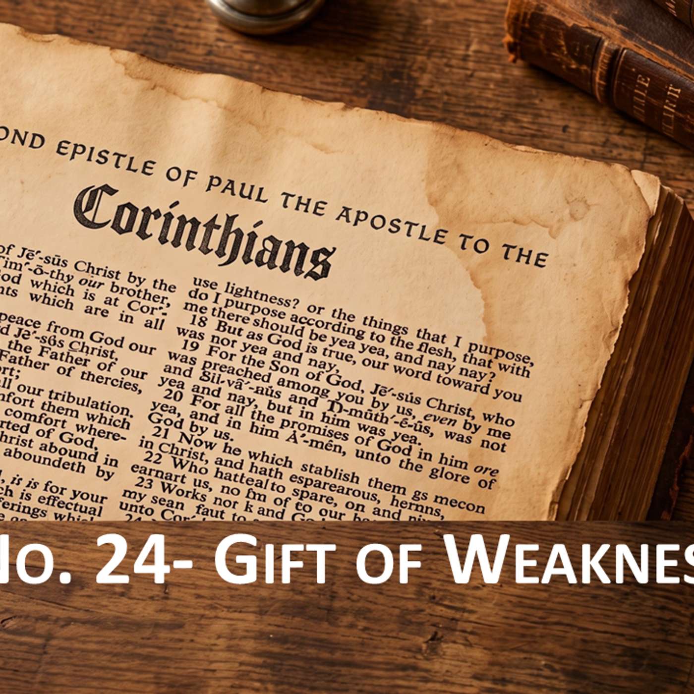 2 Corinthians No. 24- Gift Of Weakness
