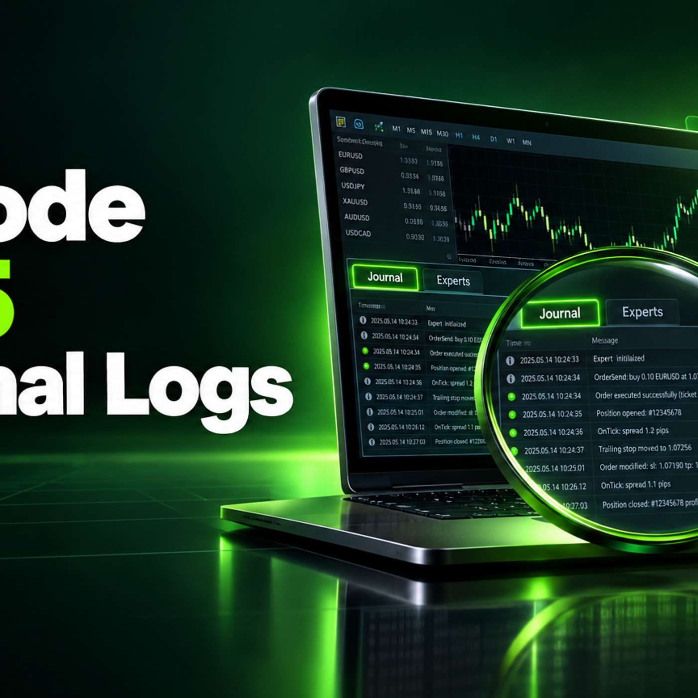 MT5 Journal and Experts Tabs: How to Read the Log Messages