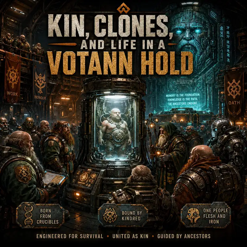 Kin, Clones, and Life in a Votann Hold