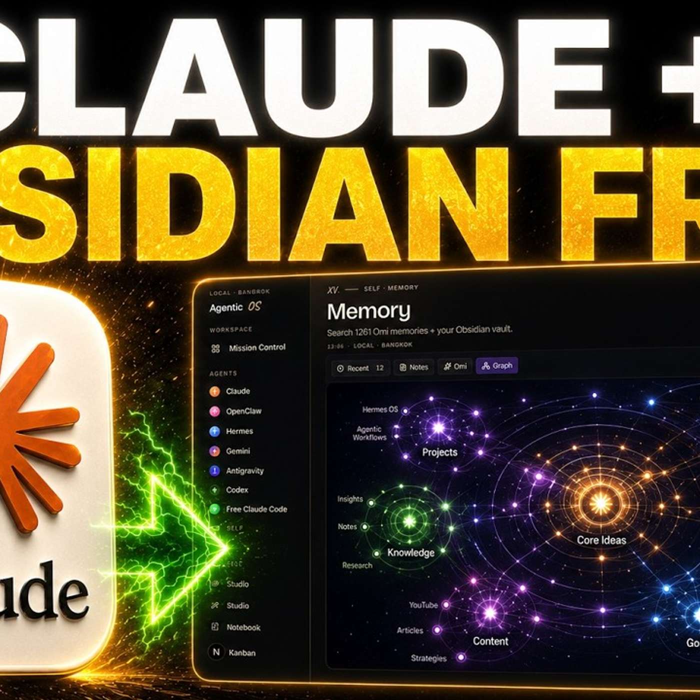 Claude + Obsidian Just Changed AI Agents Forever (FREE!) 🤯A episode artwork