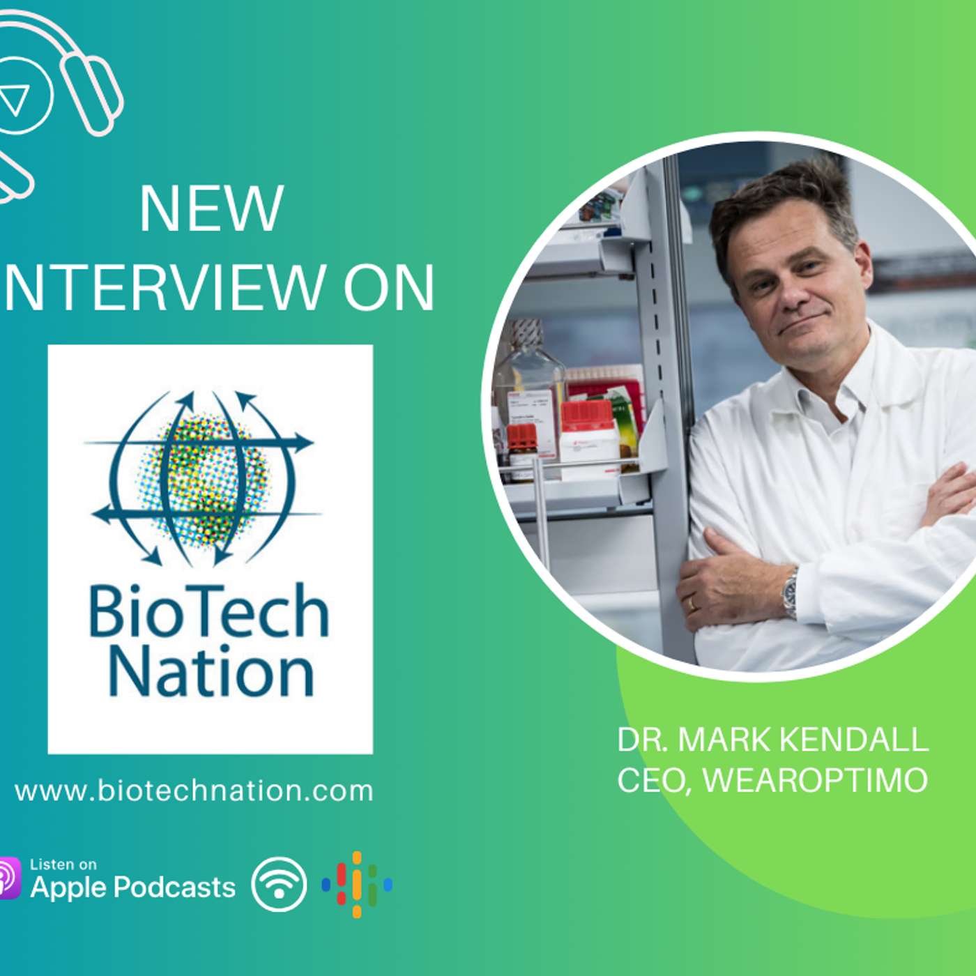 How Hydrated are YOU? A Simple Wearable can do it! Dr. Mark Kendall, CEO, WearOptimo