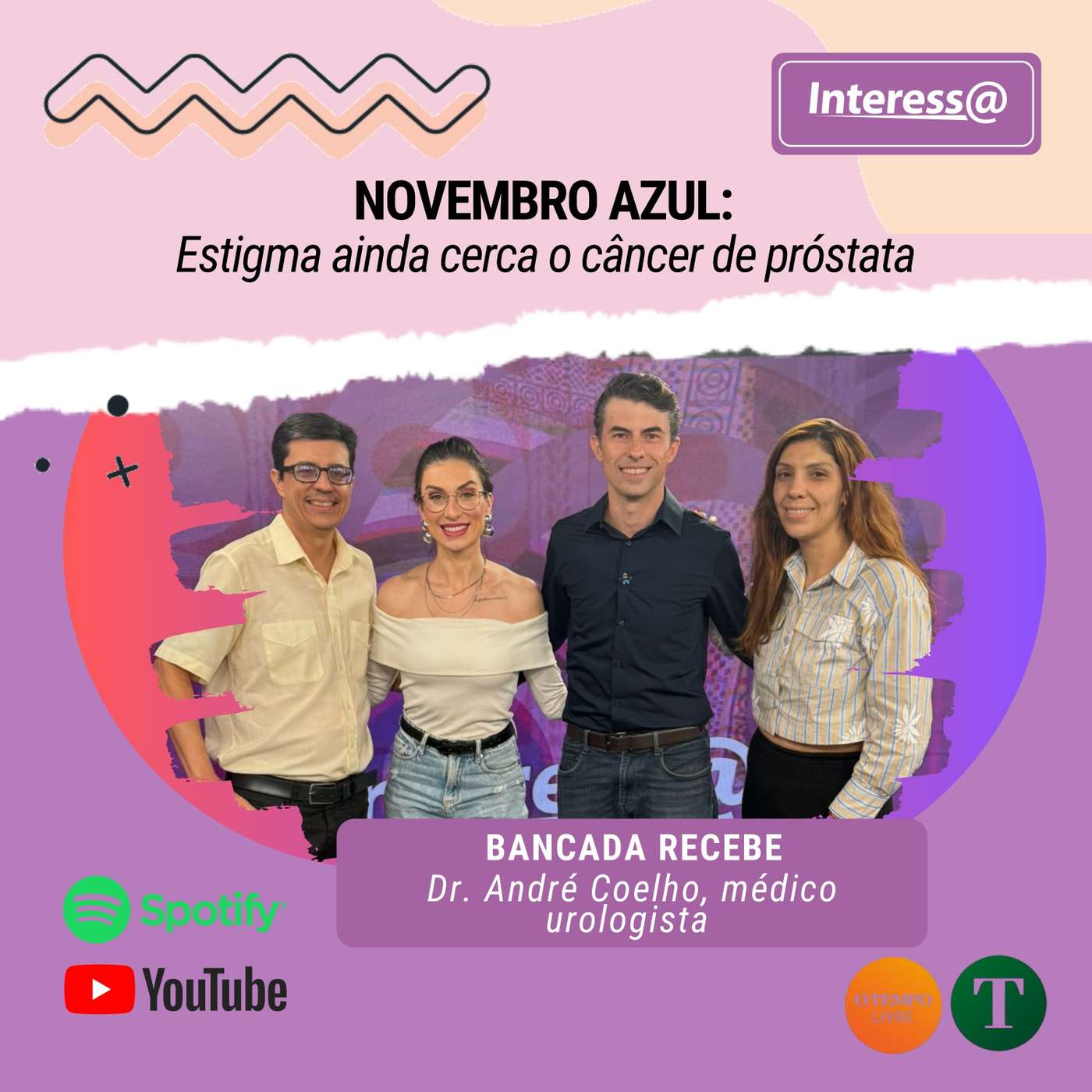 Novembro Azul: estigma ainda cerca o câncer de próstata Novembro Azul: estigma ainda cerca o câncer de próstata