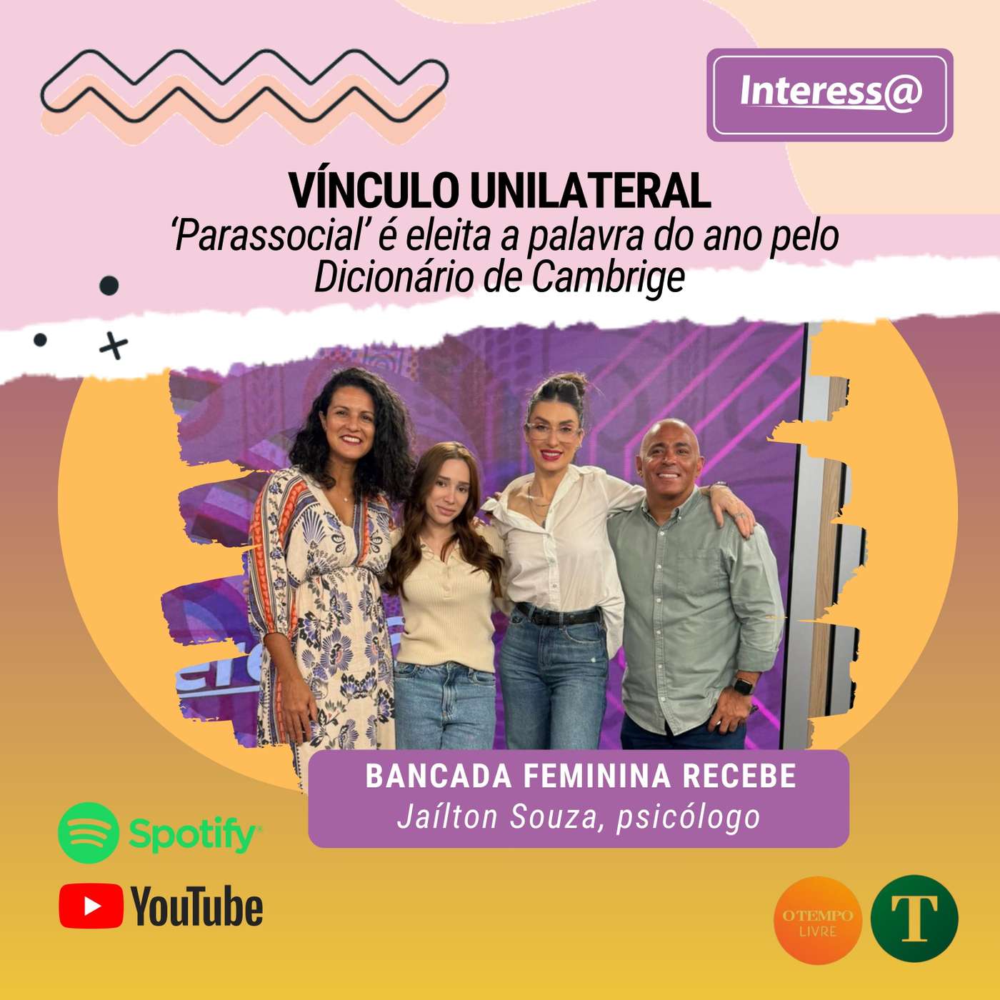 Quando o vínculo existe só de um lado: ‘Parassocial’ é eleita a palavra do ano pelo Dicionário de Cambrige Quando o vínculo existe só de um lado: ‘Parassocial’ é eleita a palavra do ano pelo Dicionário de Cambrige