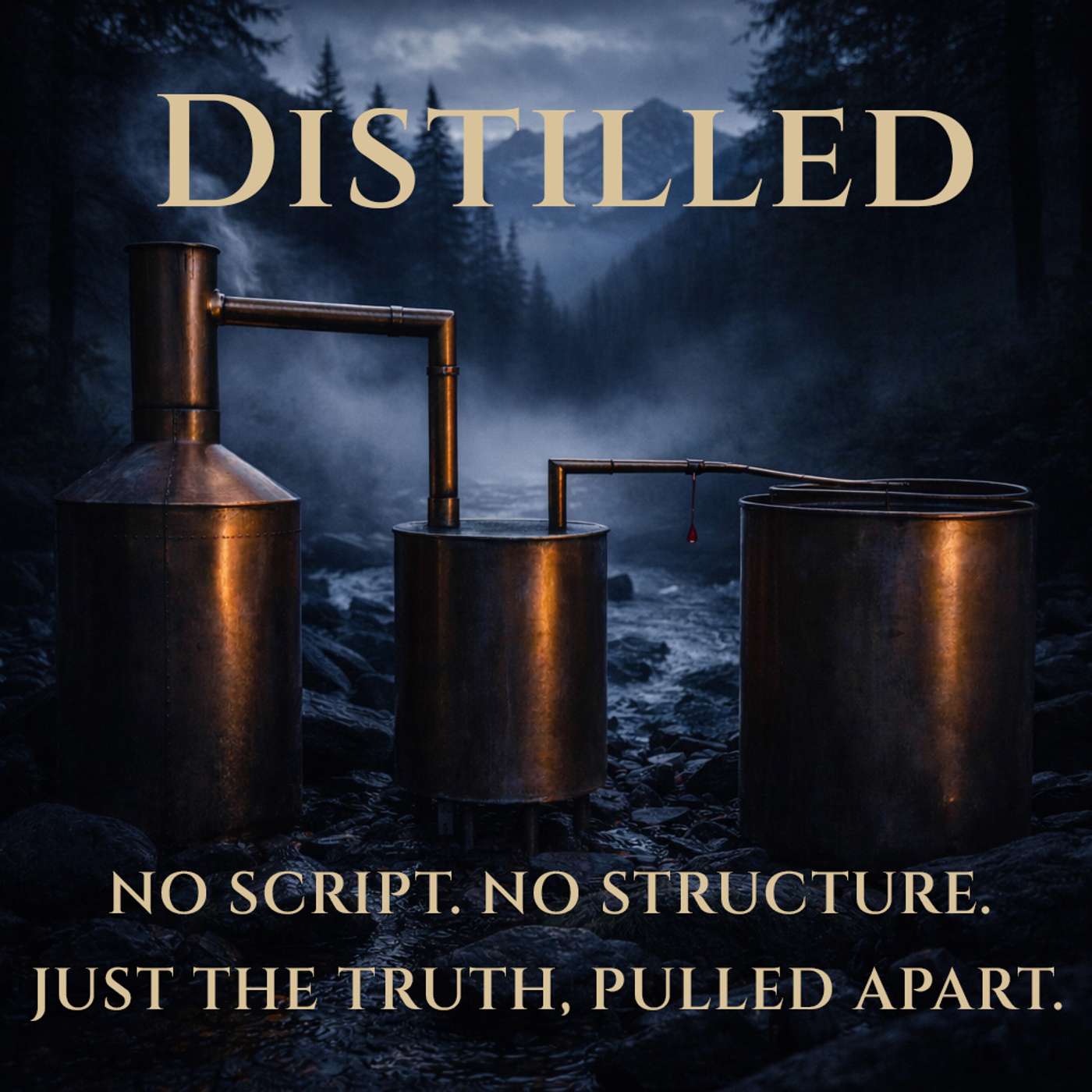 Dark Dialogue: Distilled podcast artwork