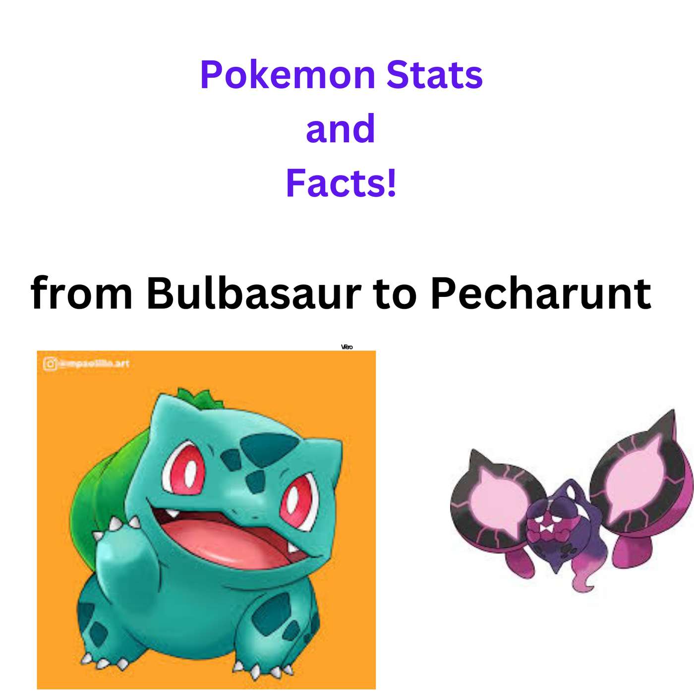 Pokemon Stats & Facts