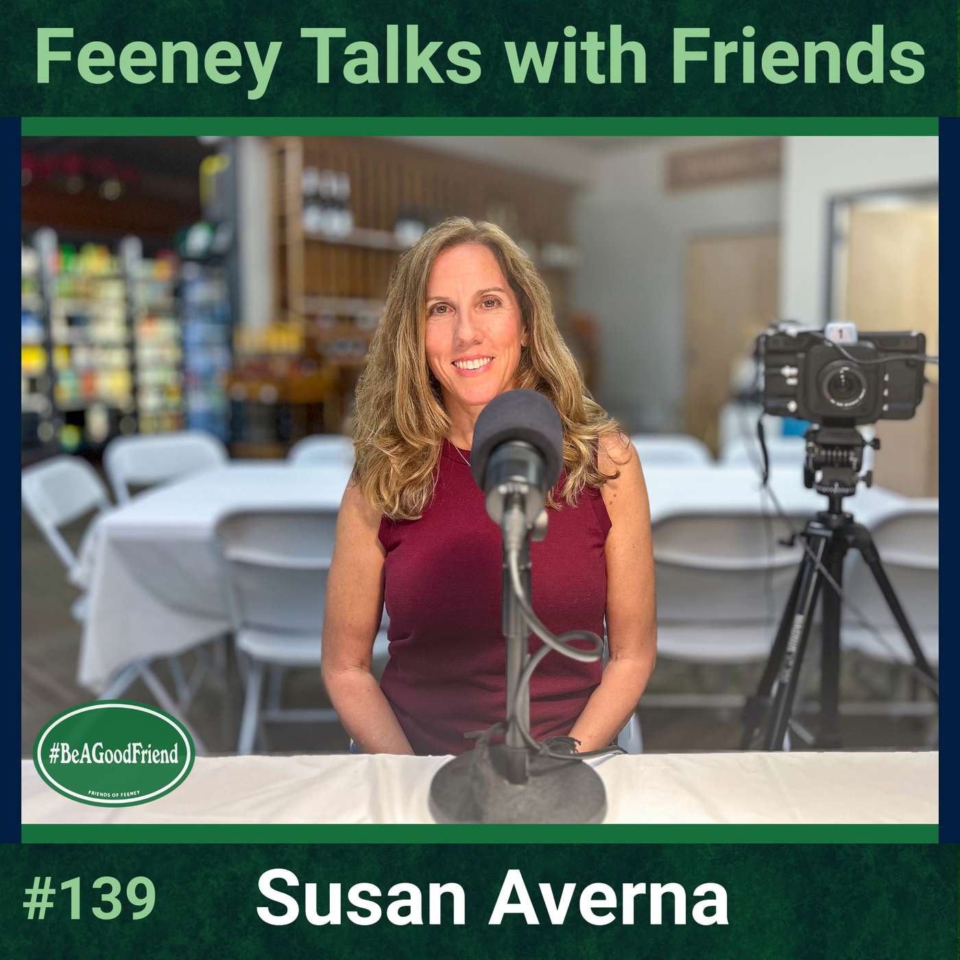 Feeney Talks With Friends