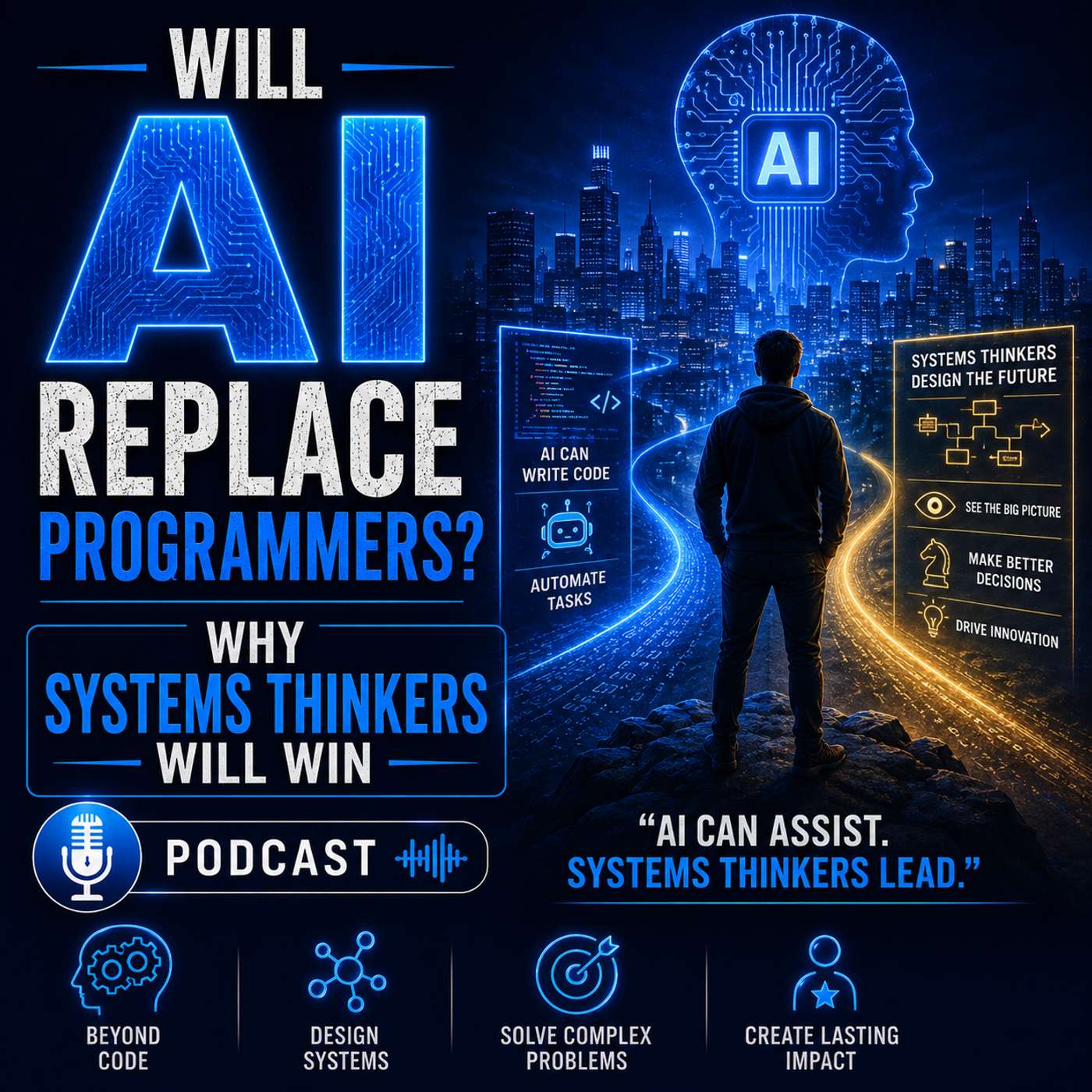 Will AI Replace Programmers? Why Systems Thinkers Will Win episode artwork