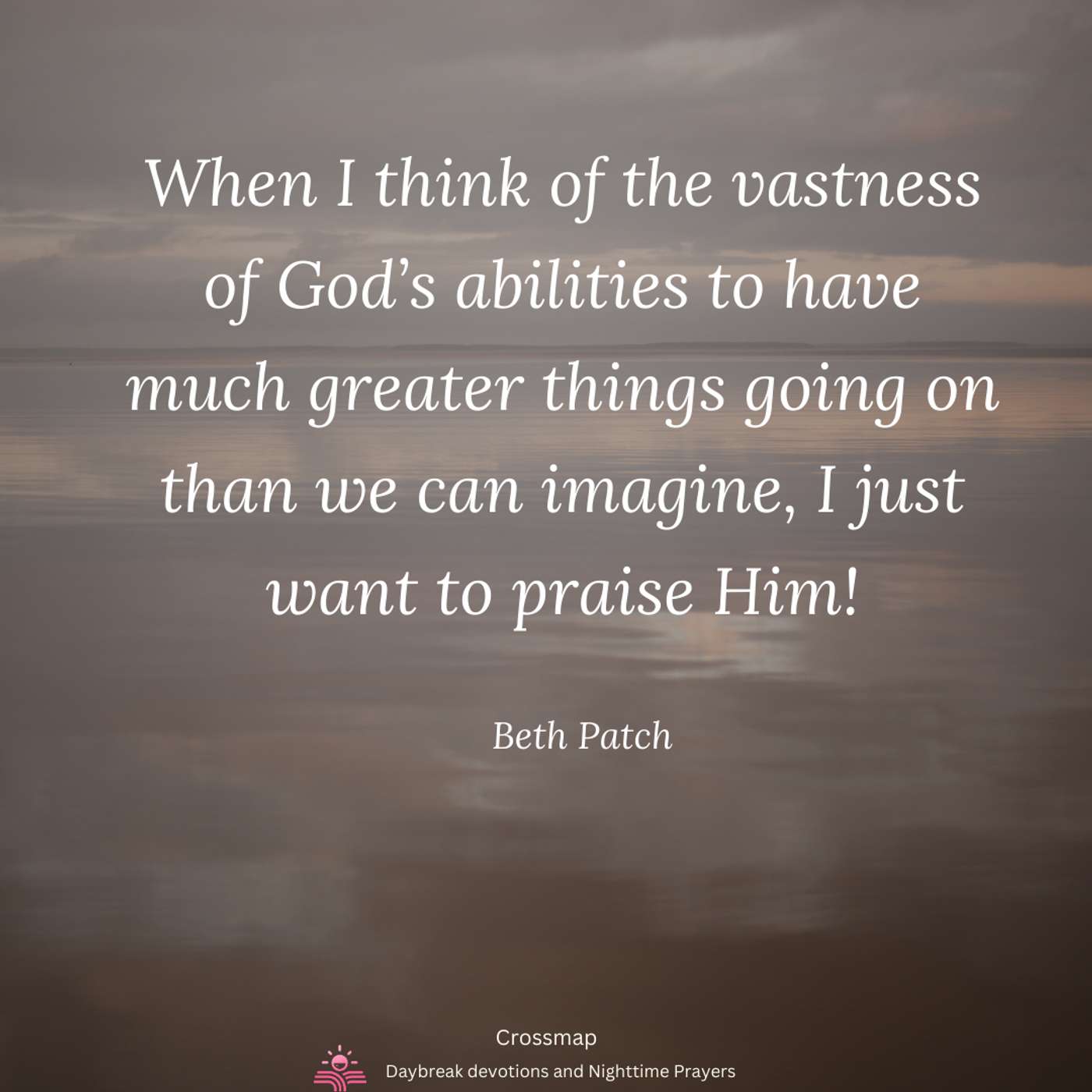 God's Unimaginable Plan for Those Who Love Him