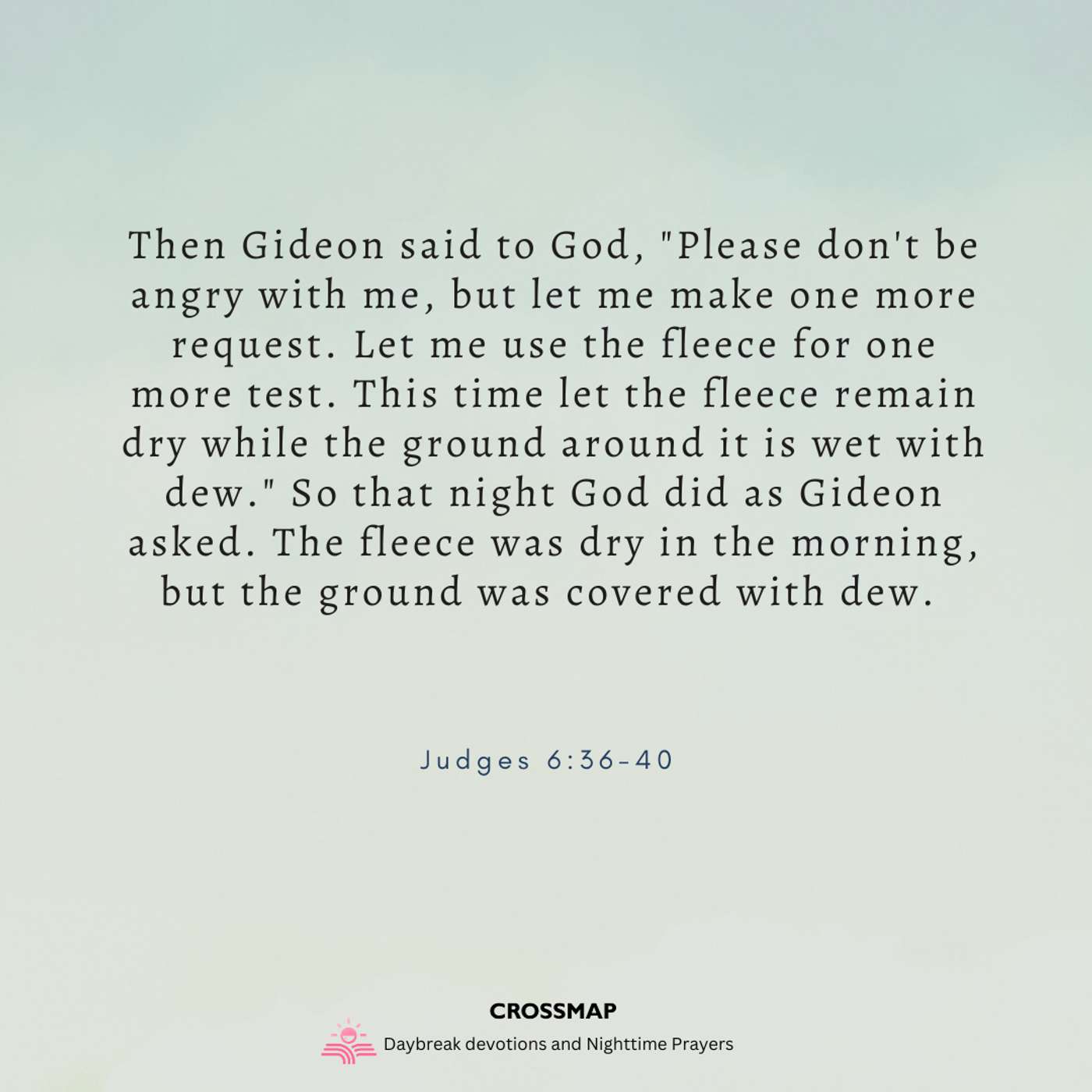 Do You Want a Sign from God? - A Nighttime Prayer