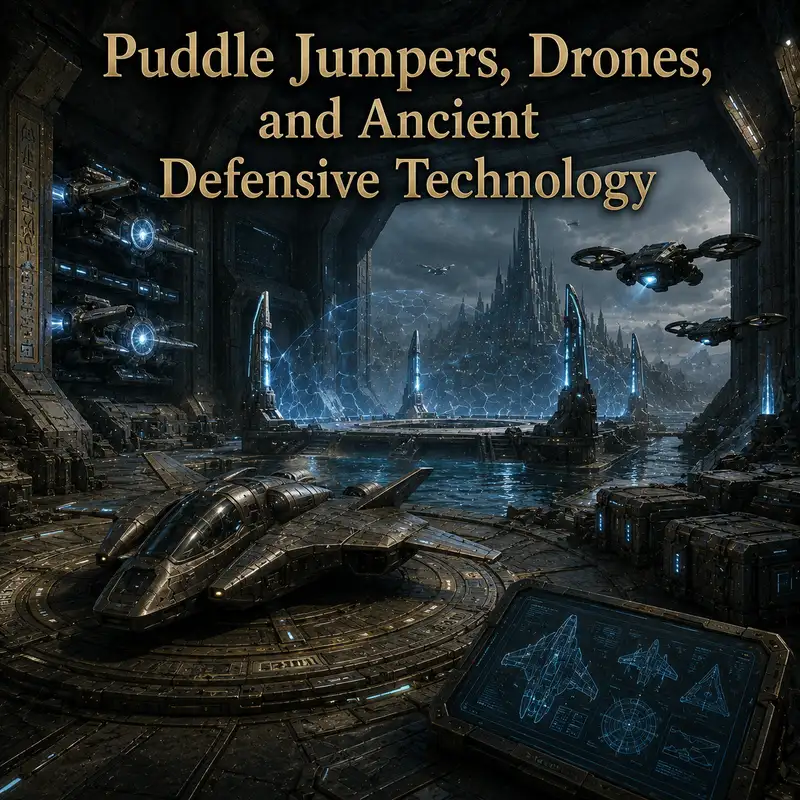 Puddle Jumpers, Drones, and Ancient Defensive Technology