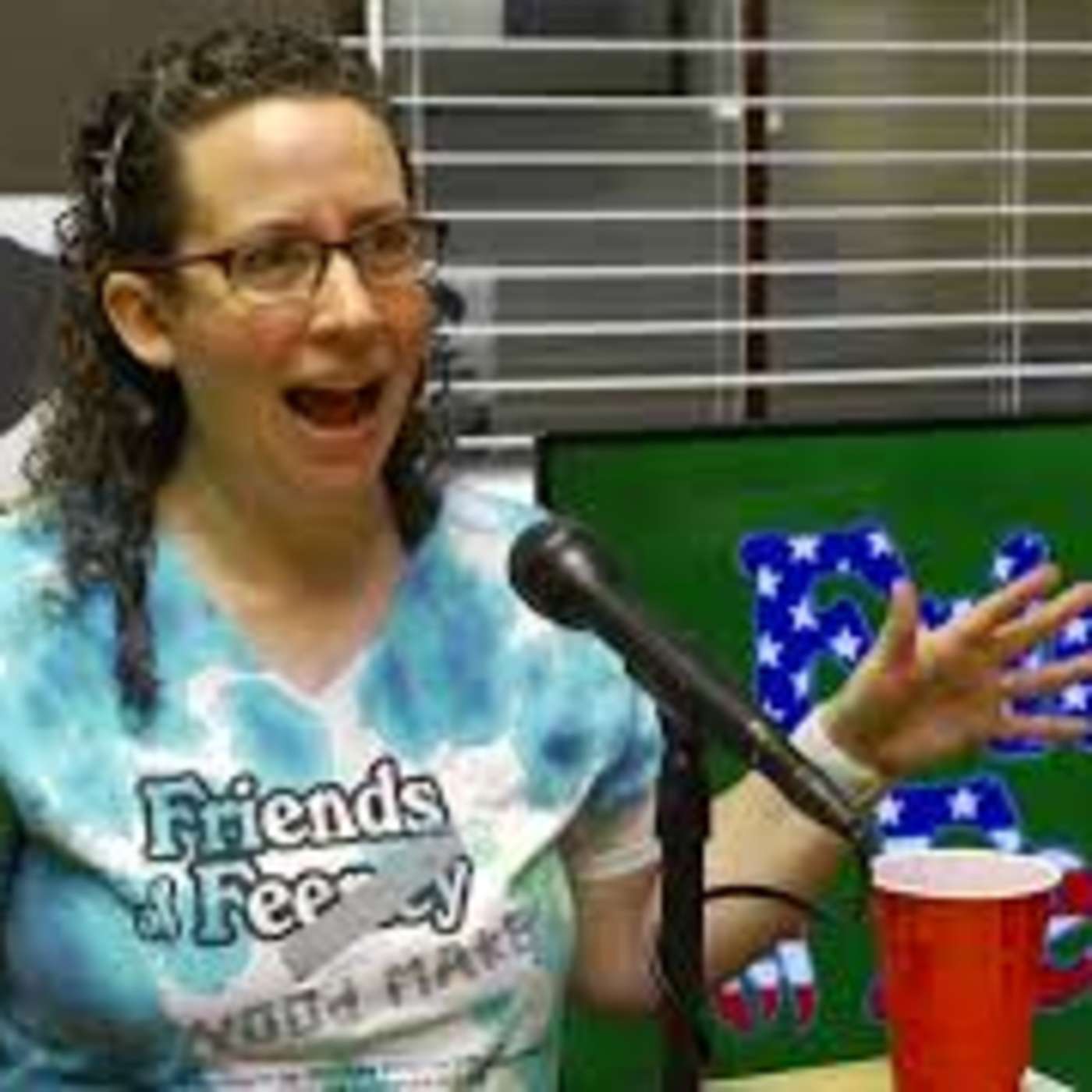 Feeney Talks With Friends