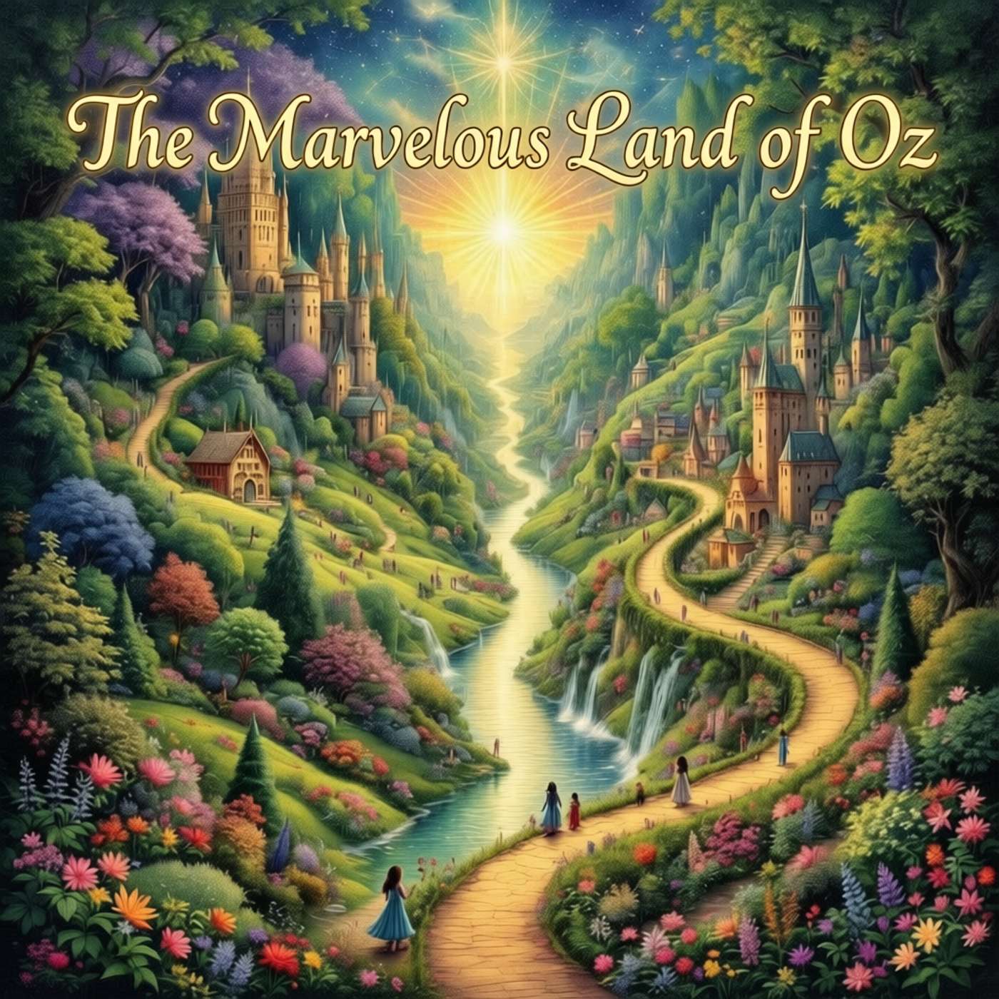 The Marvelous Land of Oz (Unabridged) cover art