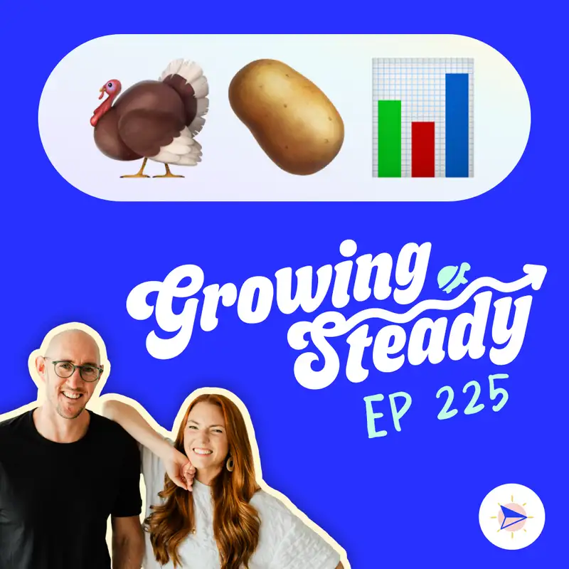 225 - Top 5 marketing tactics to use in 2025 (draft style + Thanksgiving!)