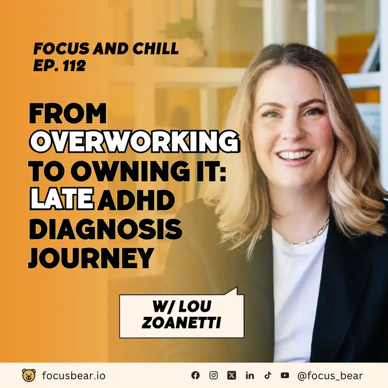 Episode 112: Late ADHD Diagnosis, Parenting & Productivity with Lou Zoanetti