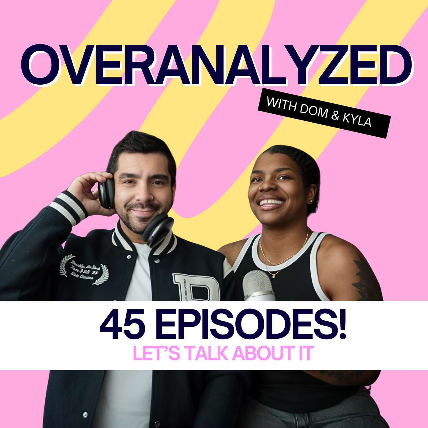 45th Episode Celebration | Heated Rivalry books, Shopping Mall marketing & friendship episode artwork