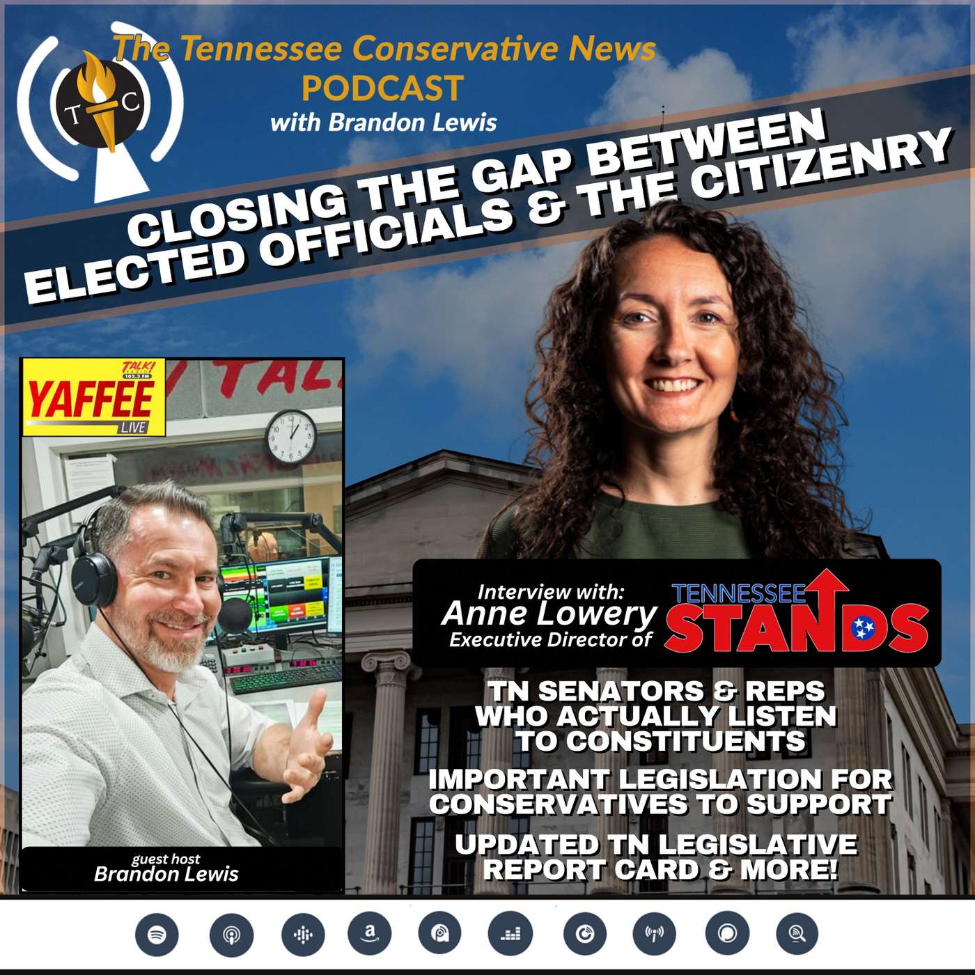 Interview with Anne Lowery- Executive Director of Tennessee Stands: Closing The Gap Between Elected Officials & The Citizenry