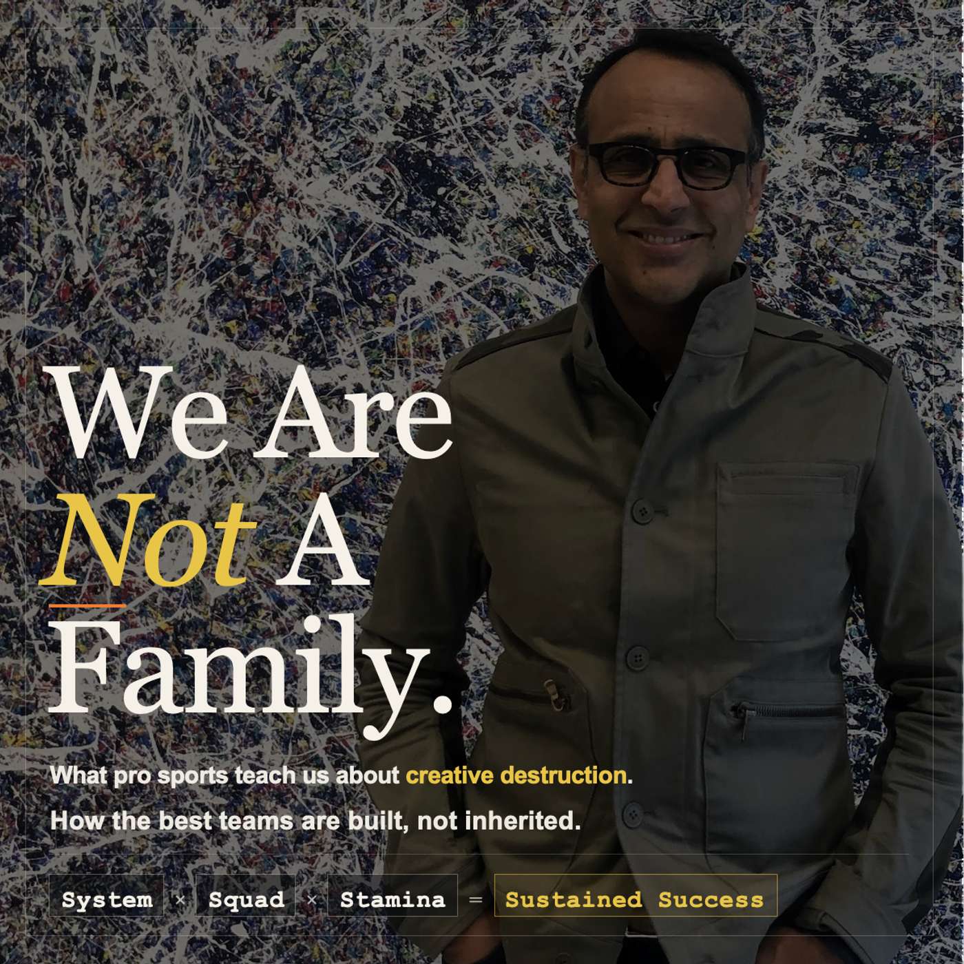 We Are Not A Family