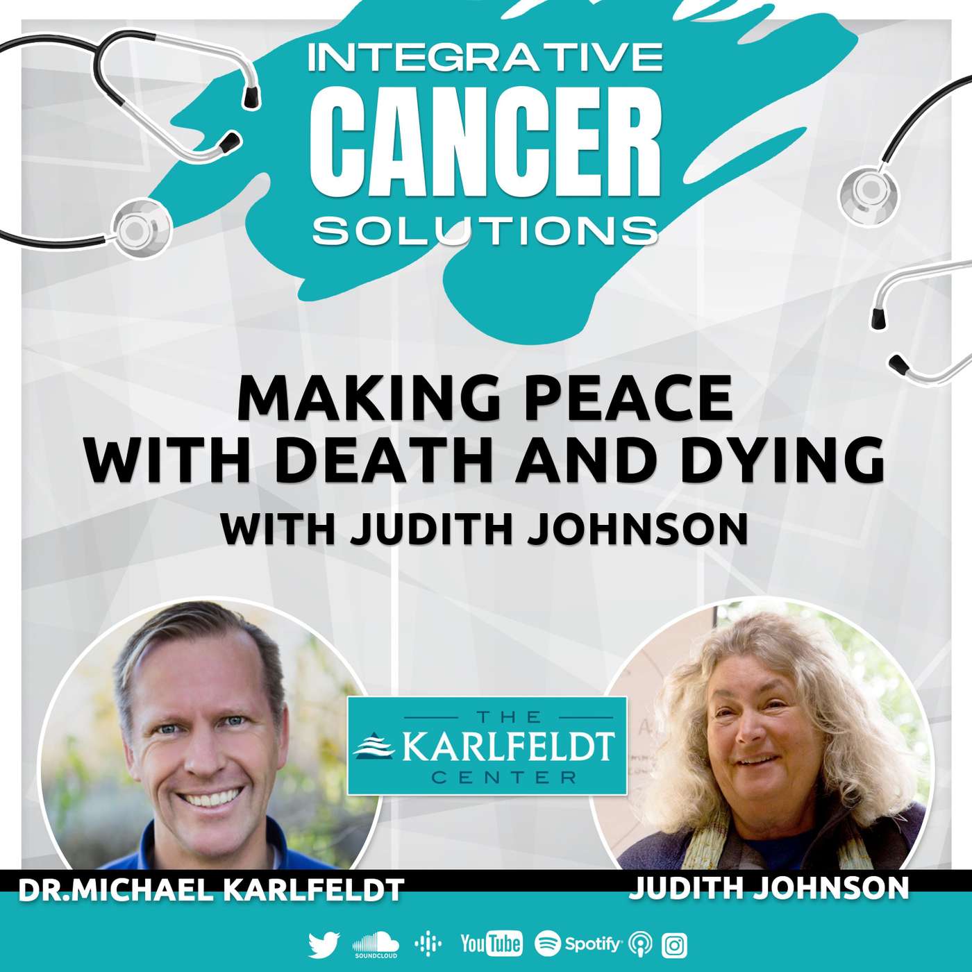 Making Peace with Death and Dying with Judith Johnson episode artwork