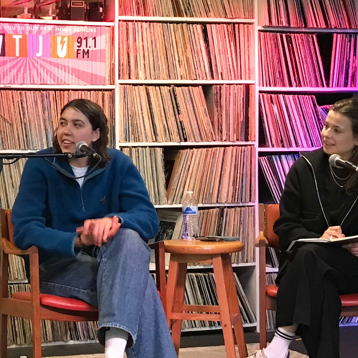 Luisa Neubauer and Helena Marschall in Charlottesville (October 25, 2024)