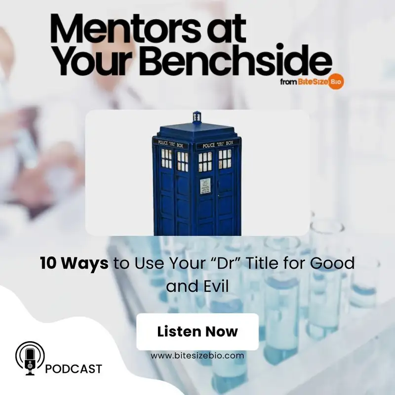 10 Good and Evil Ways to Use Your Dr Title