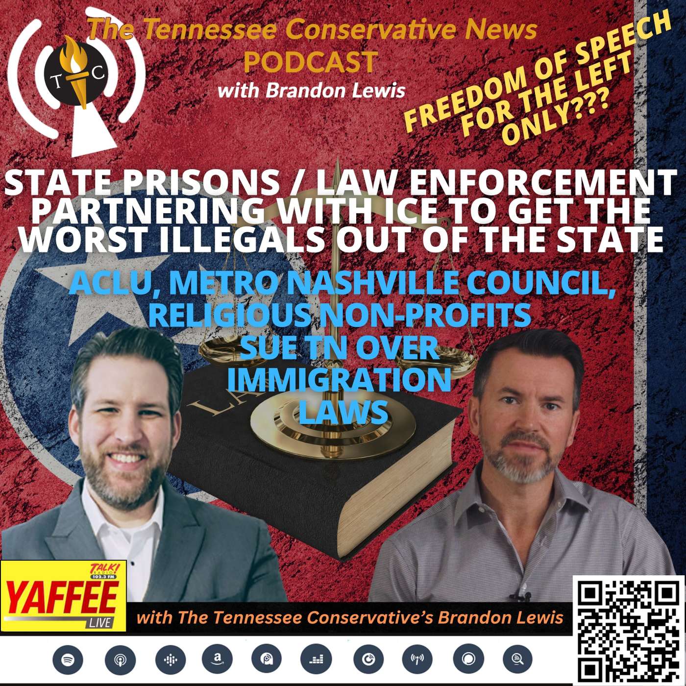 Tennessee State Prisons / Law Enforcement Partnering With ICE To Get The Worst Illegals Out Of The State & More!