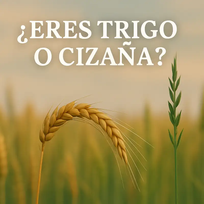 ¿Eres trigo o cizaña? (De nuestro culto del 20/7/25)