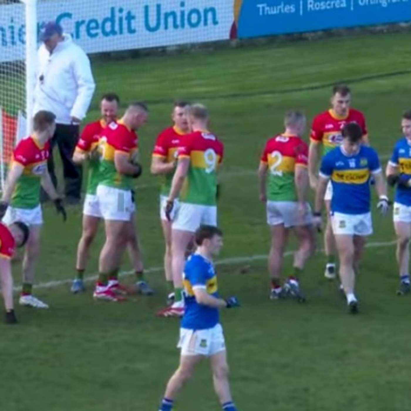 Reaction to both Carlow teams winning in the football leagues