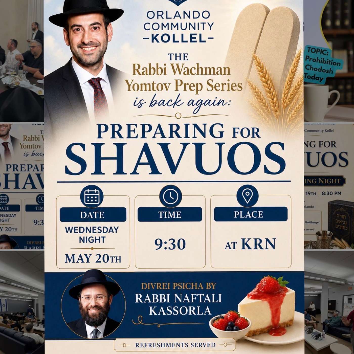 Preparing for Shavuos - Rabbi Wachman Shiur episode artwork