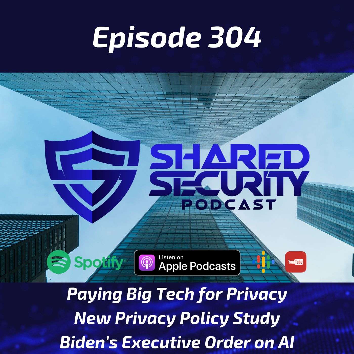 Paying Big Tech for Privacy, New Privacy Policy Study, Biden’s Executive Order on AI episode artwork