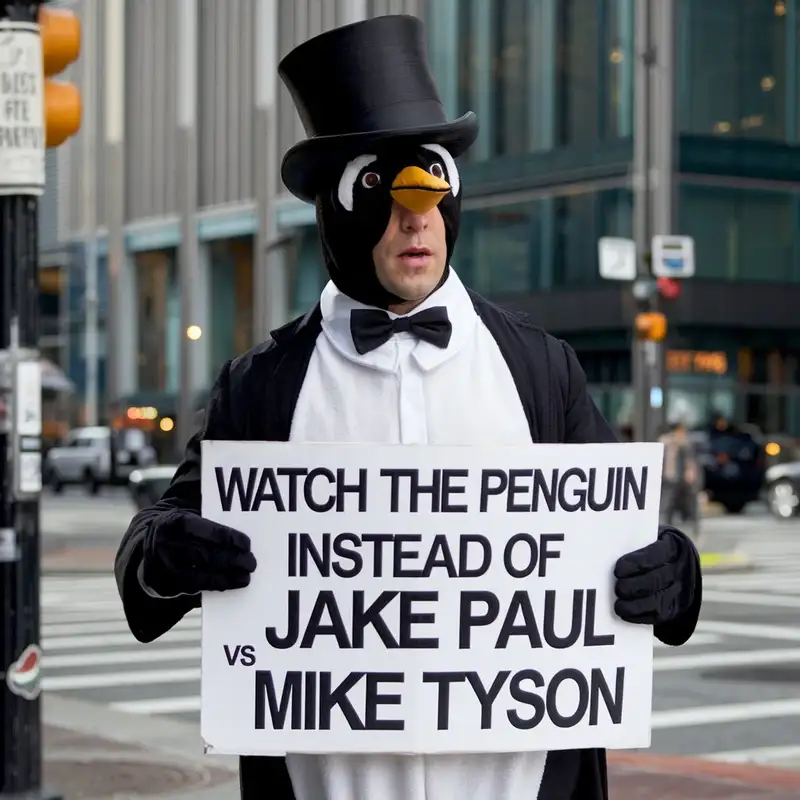 #0101 - Watch The Penguin instead of Jake Paul VS Mike Tyson - 11/18/2024