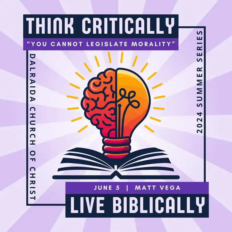 "You Cannot Legislate Morality" (Matt Vega)