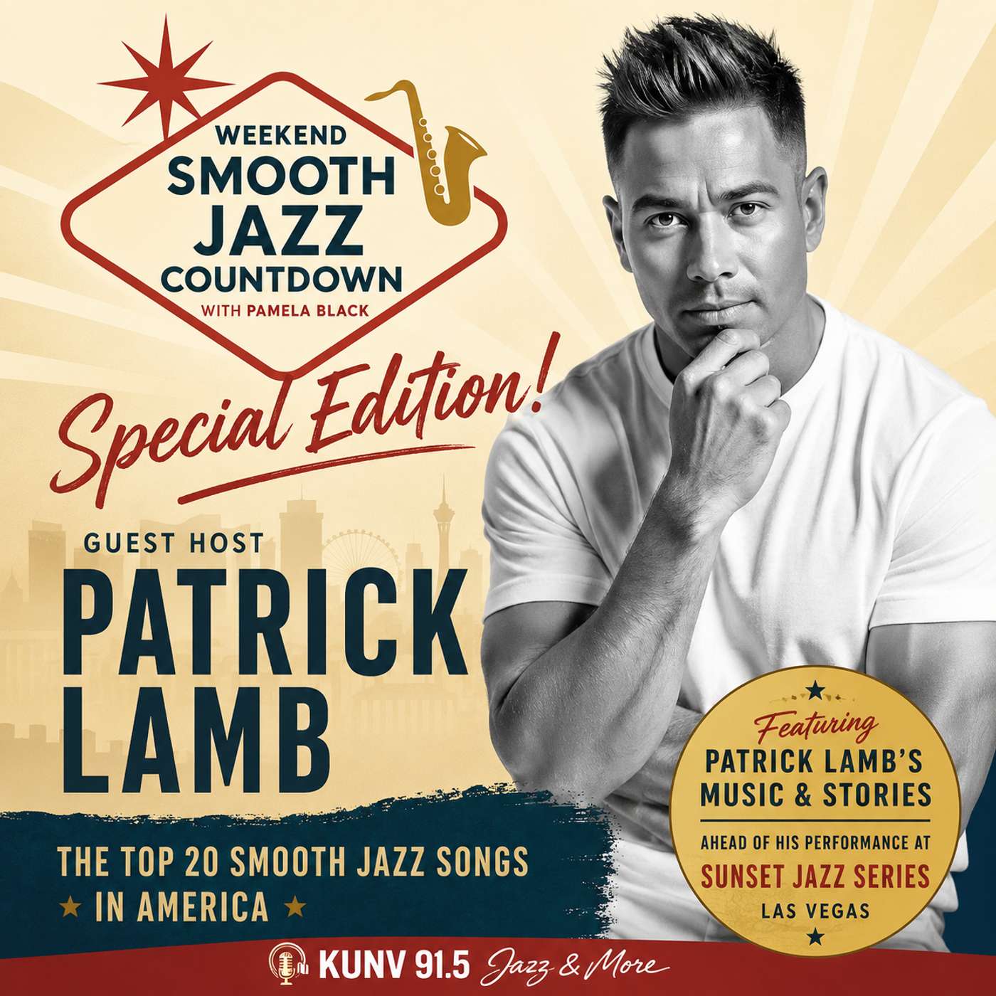 Top 20 Smooth Jazz Songs This Week – Patrick Lamb Guest Hosts | Weekend Smooth Jazz Countdown (July 18, 2026) episode artwork