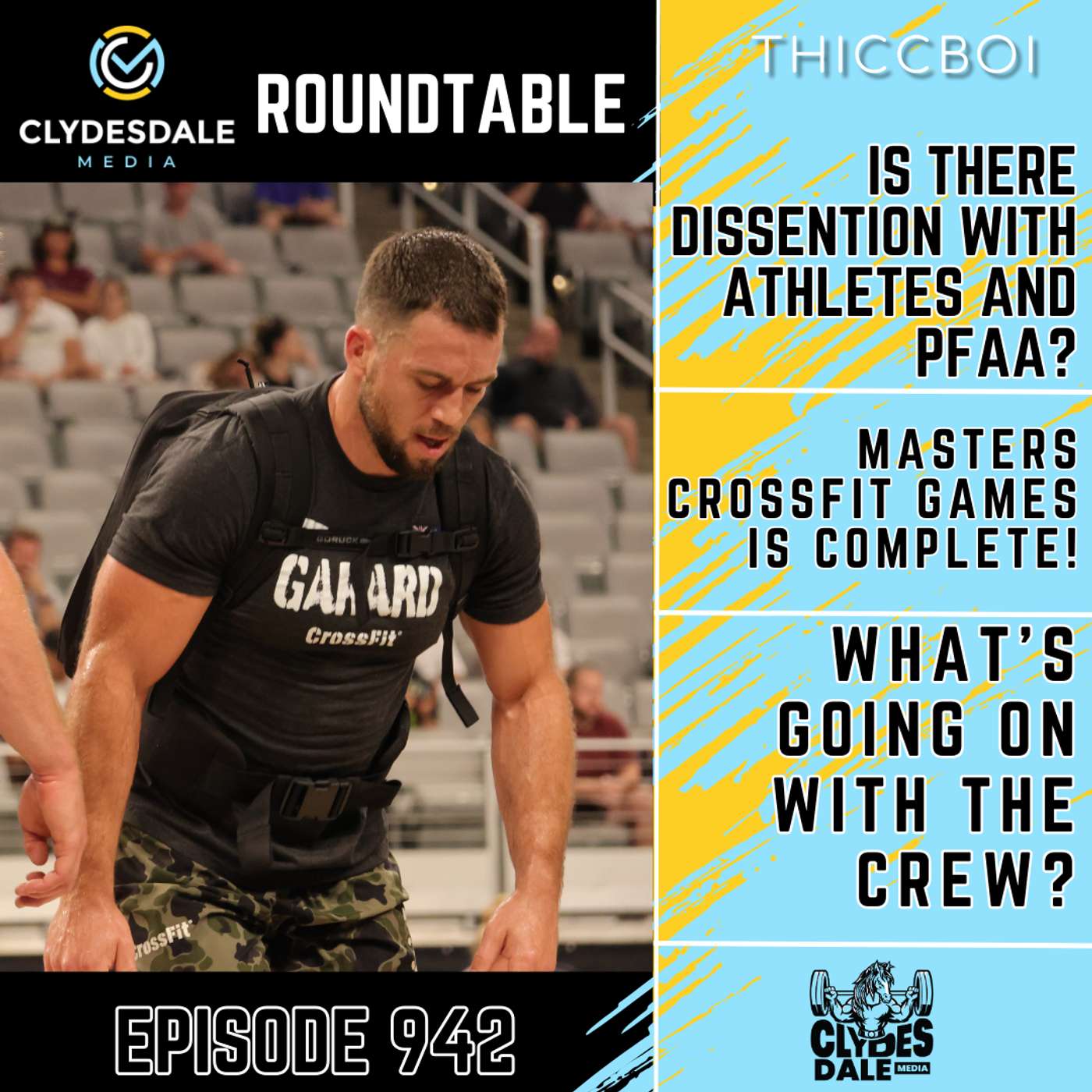 The Clydesdale Media Roundtable | What is up with the PFAA episode artwork
