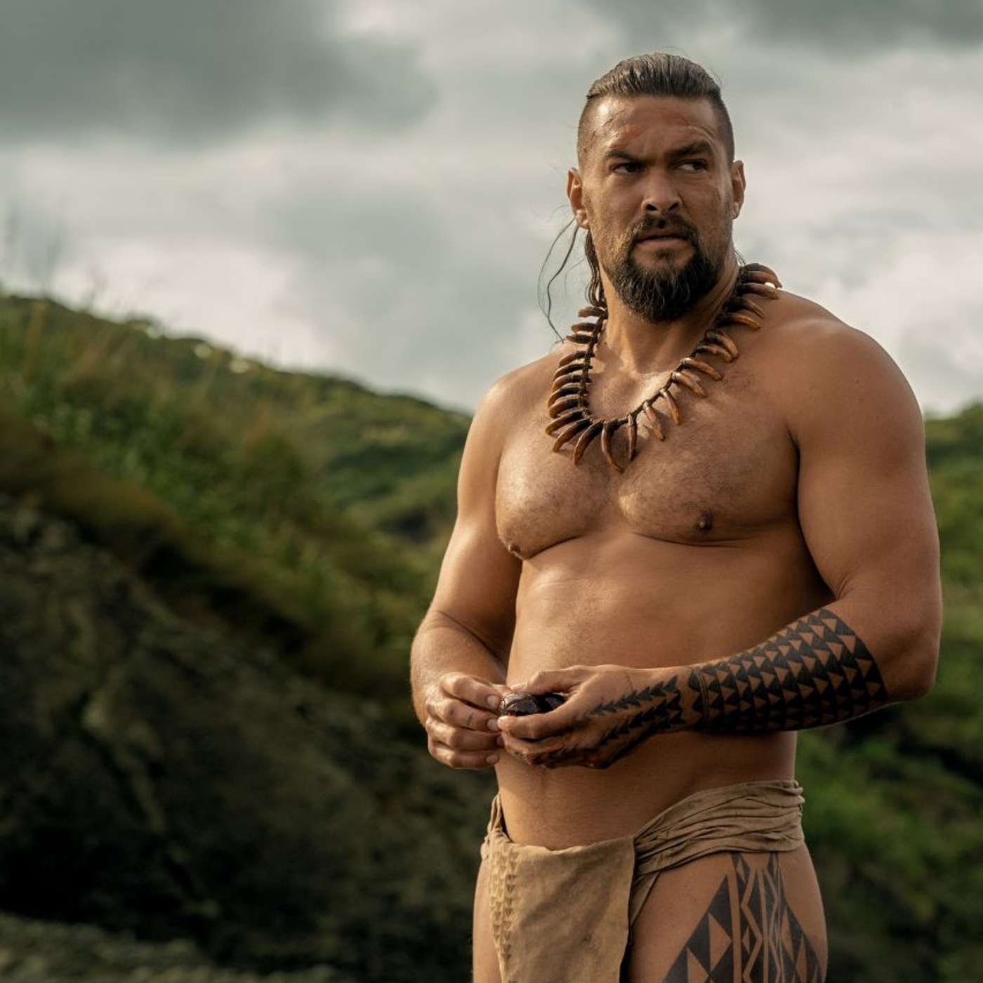 Jason Momoa realiza sonho com "Chefe de Guerra" Jason Momoa realiza sonho com "Chefe de Guerra"