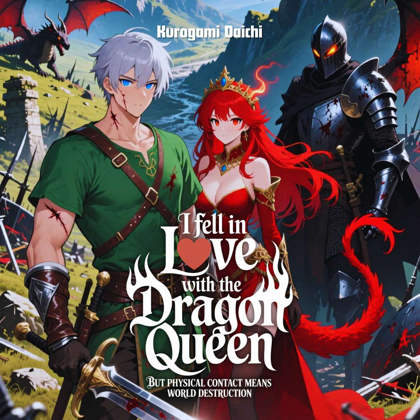 I Fell in Love with the Dragon Queen, But Physical Contact Means World Destruction cover art