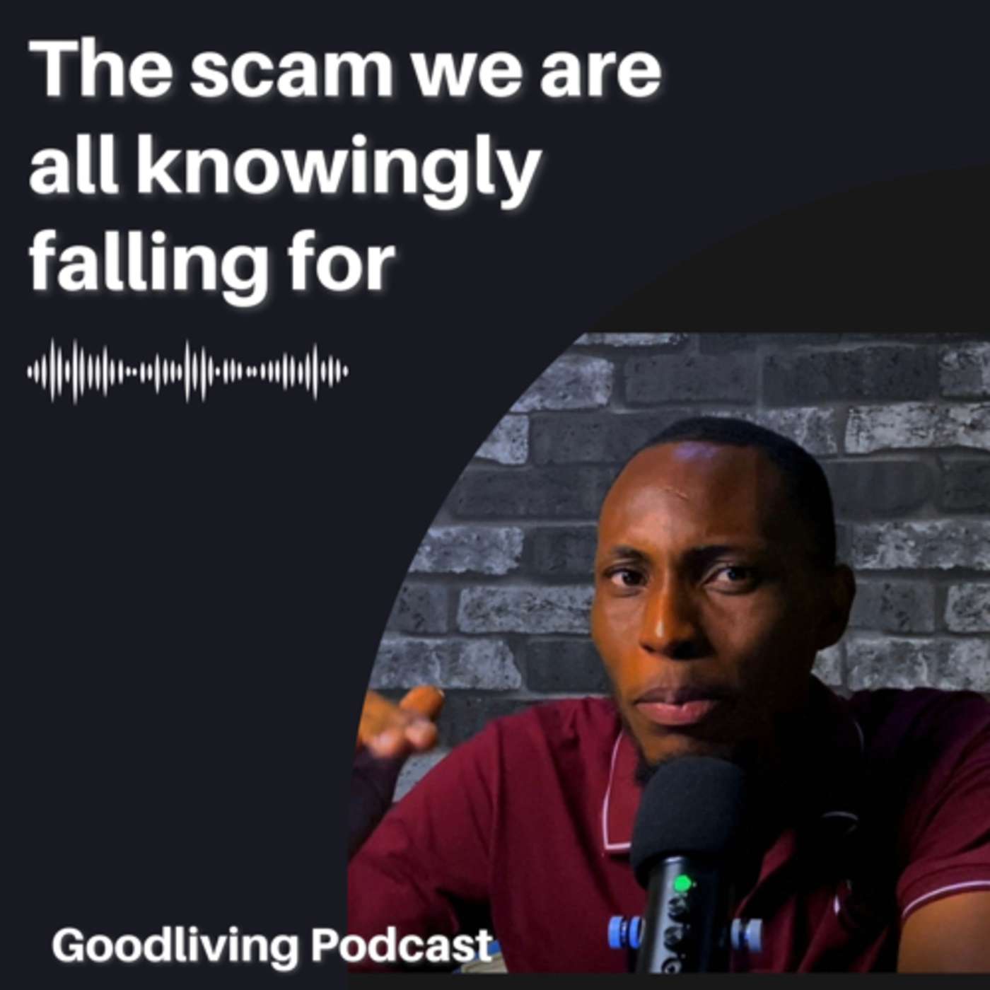 The Scam we all knowingly fall for episode artwork