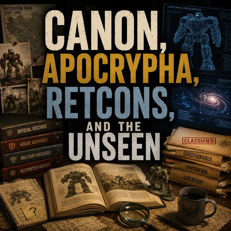 Canon, Apocrypha, Retcons, and the Unseen
