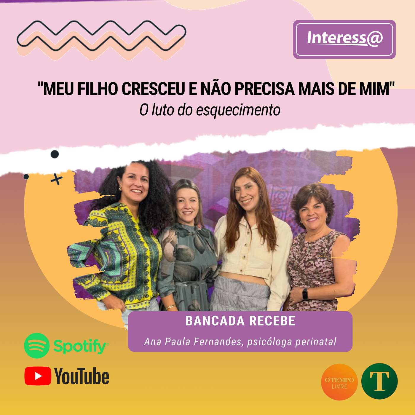 "Meu Filho Cresceu e Não Precisa Mais de Mim": O Luto do Esquecimento | Interessa Podcast episode artwork