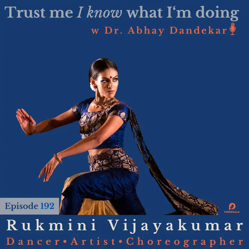 Rukmini Vijayakumar...on bharatnatyam and a journey of ongoing learning