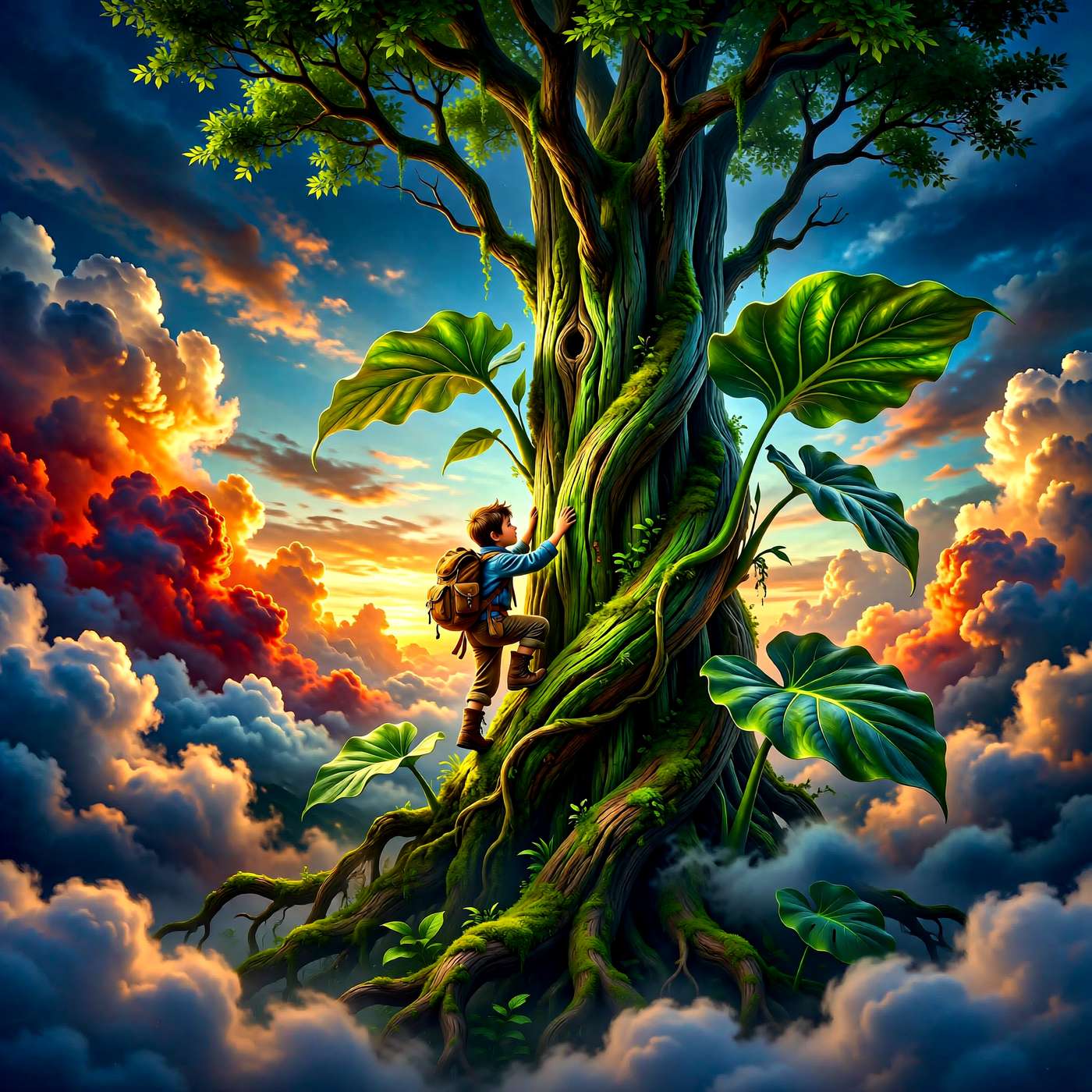 The Red Fairy Book 12 - Jack and the Beanstalk episode artwork