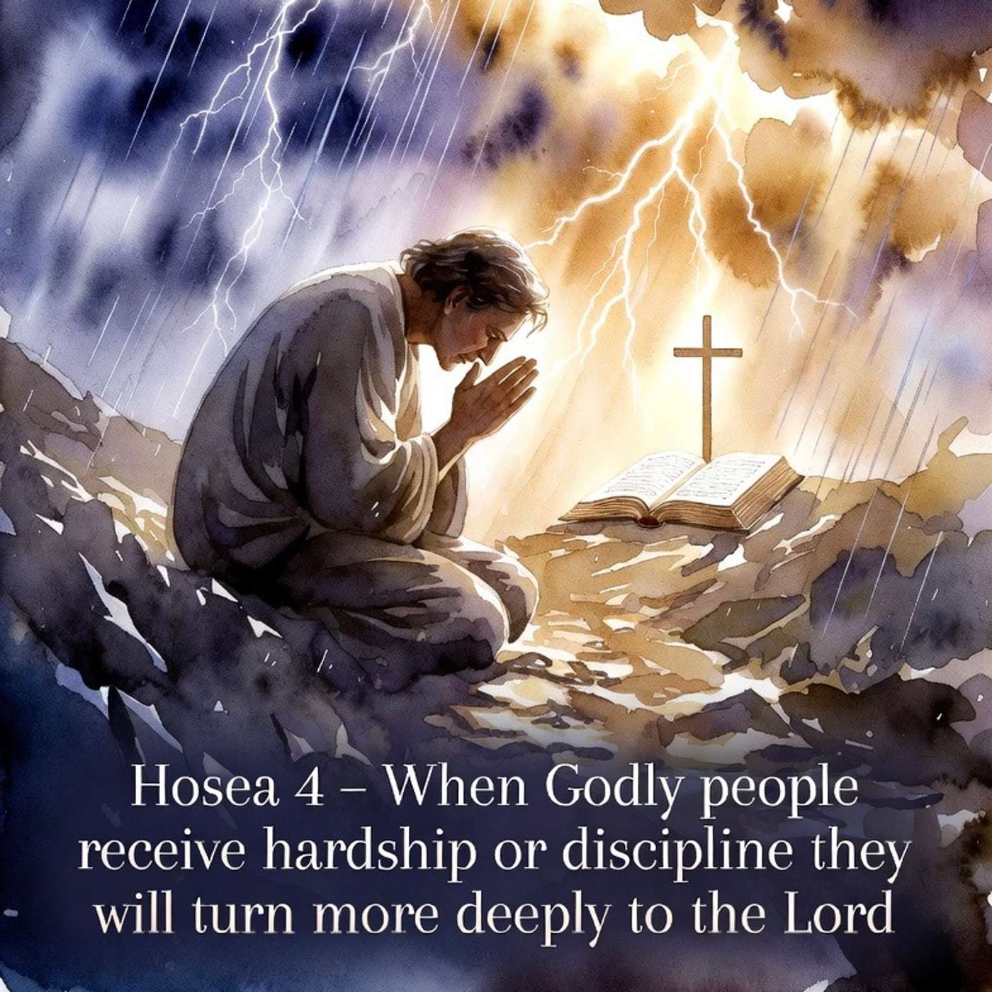 Hosea 4 When Godly people receive hardship or discipline they will turn more deeply to the Lord. episode artwork