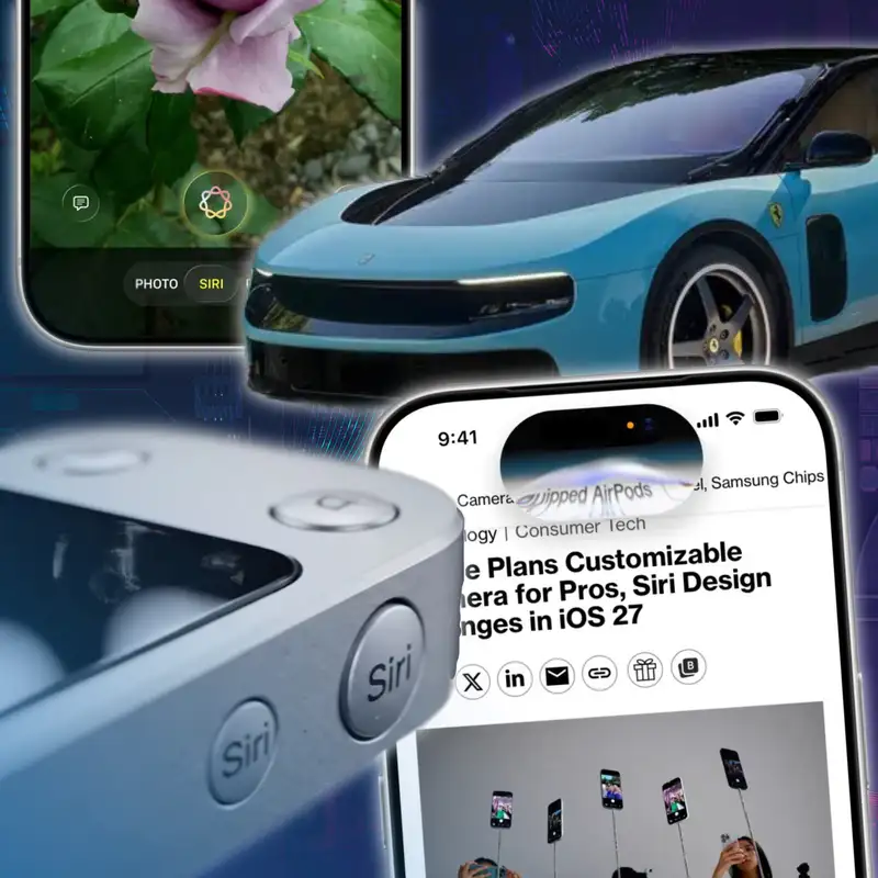 iOS 27 Siri Leak, Jony Ive’s Ferrari, AI Slop Crash Out